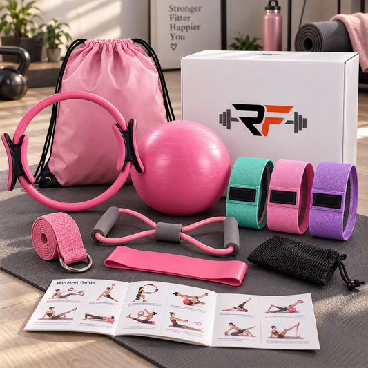 RepForm™ Home Pilates Kit | 10-Piece Core & Flexibility Training Set