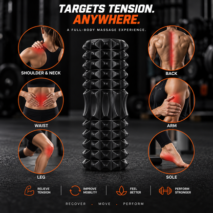 RepForm™ Massage Roller | Improve Mobility, Reduce Tightness, Train Better