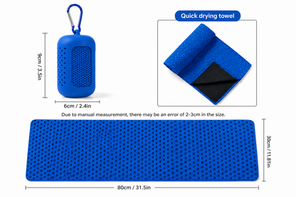 RepForm™ Microfibre Cooling Towel | Instant Relief for Sport & Gym