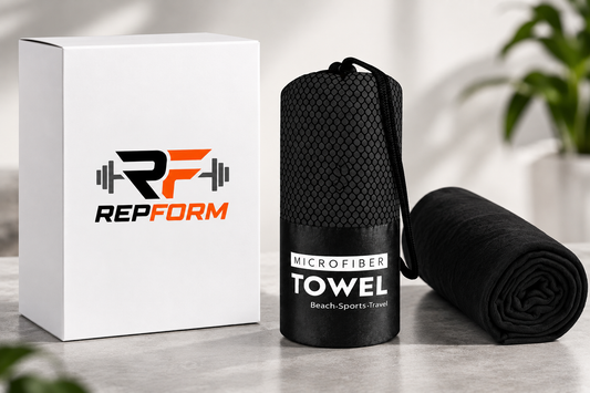 RepForm™ Quick-Dry Towel | Stay Fresh. Move Fast. Go Anywhere.