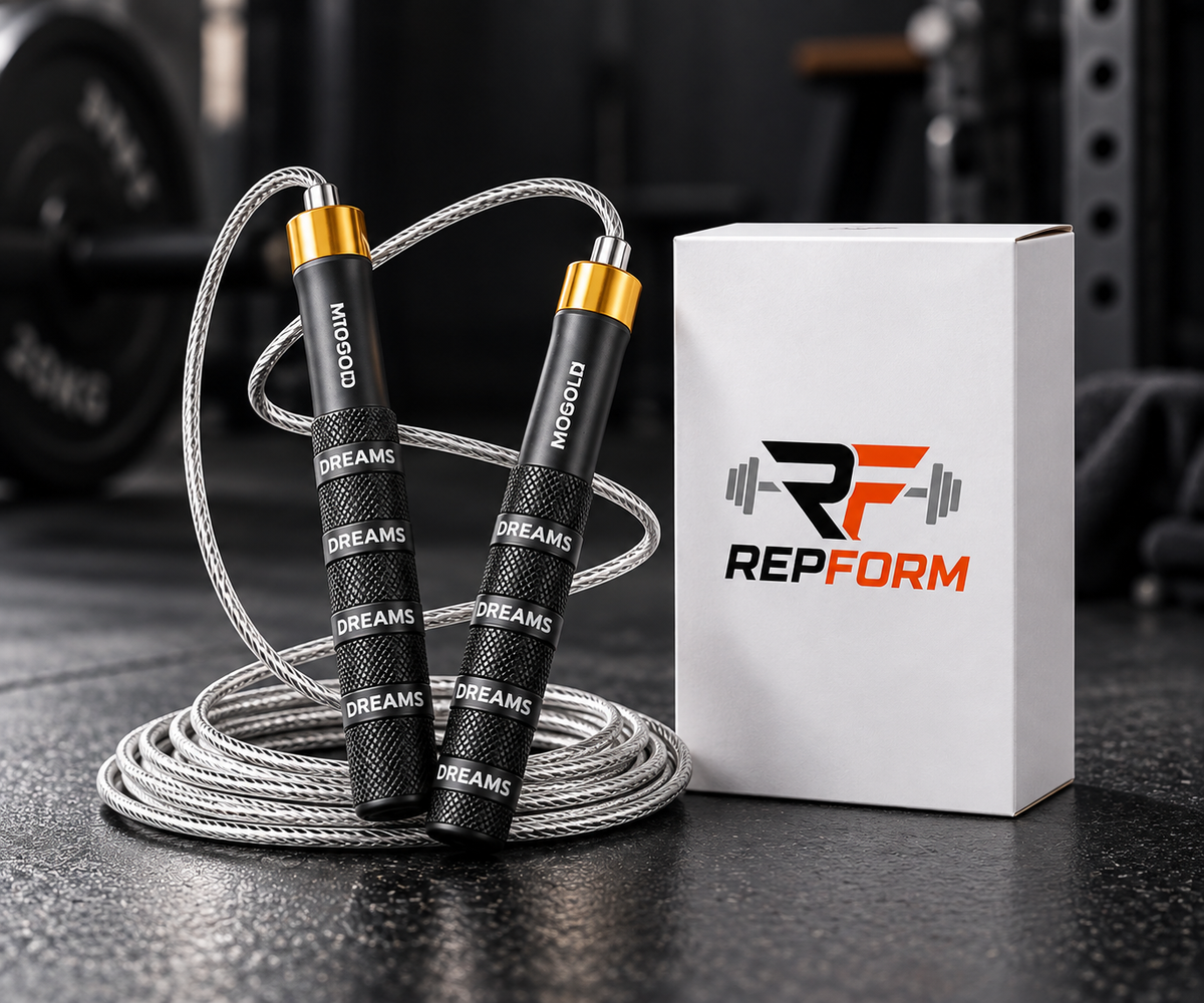 RepForm™ Speed Rope | Tangle-Free, Adjustable, High-Performance