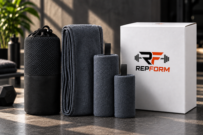 RepForm™ Towel Set | 3-Piece Quick-Dry for Sport, Travel & Outdoor Use