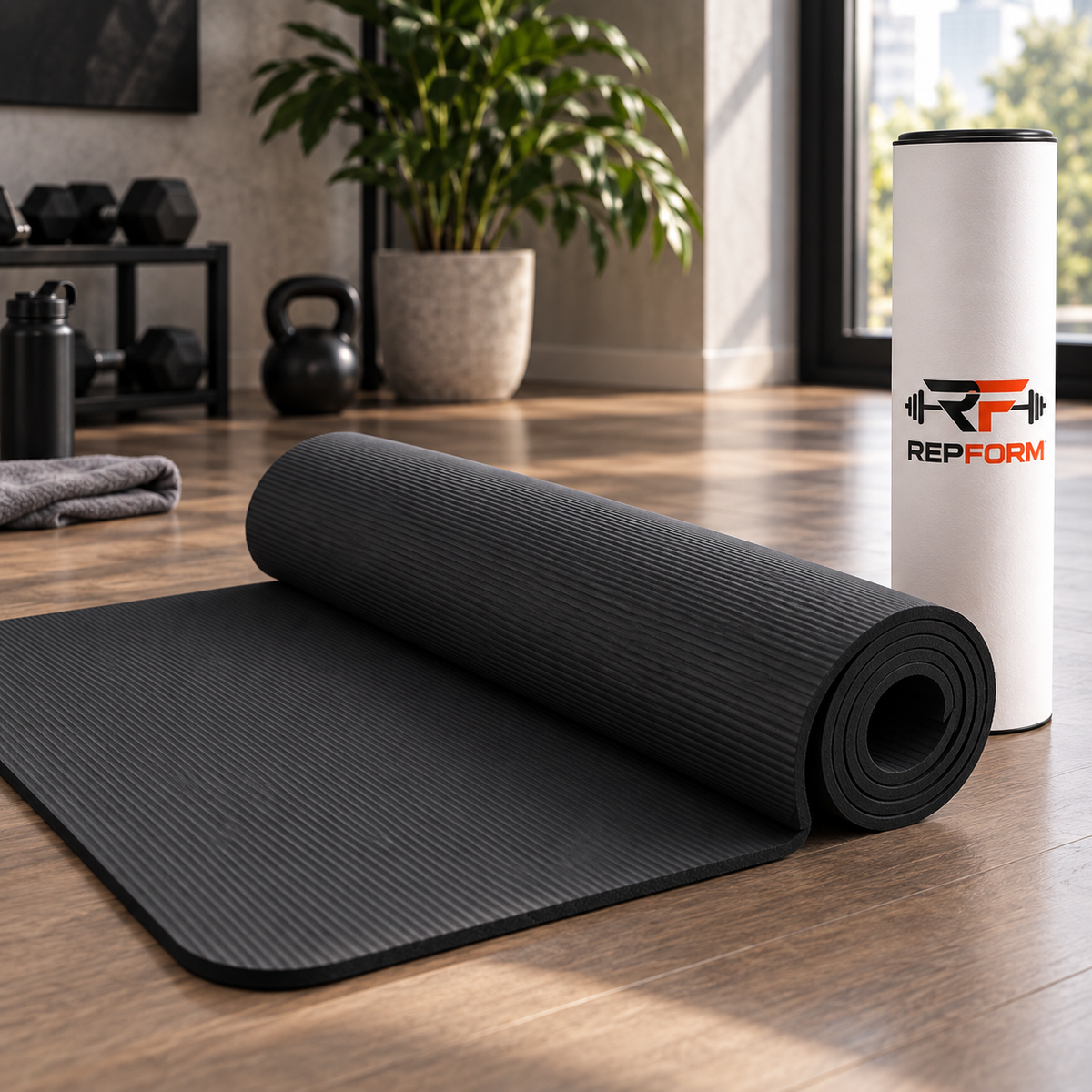 RepForm™ Yoga Mat | Durable Non-Slip Support for Yoga, Pilates & Meditation